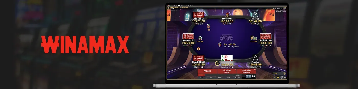 Winamax jeux d'argent
